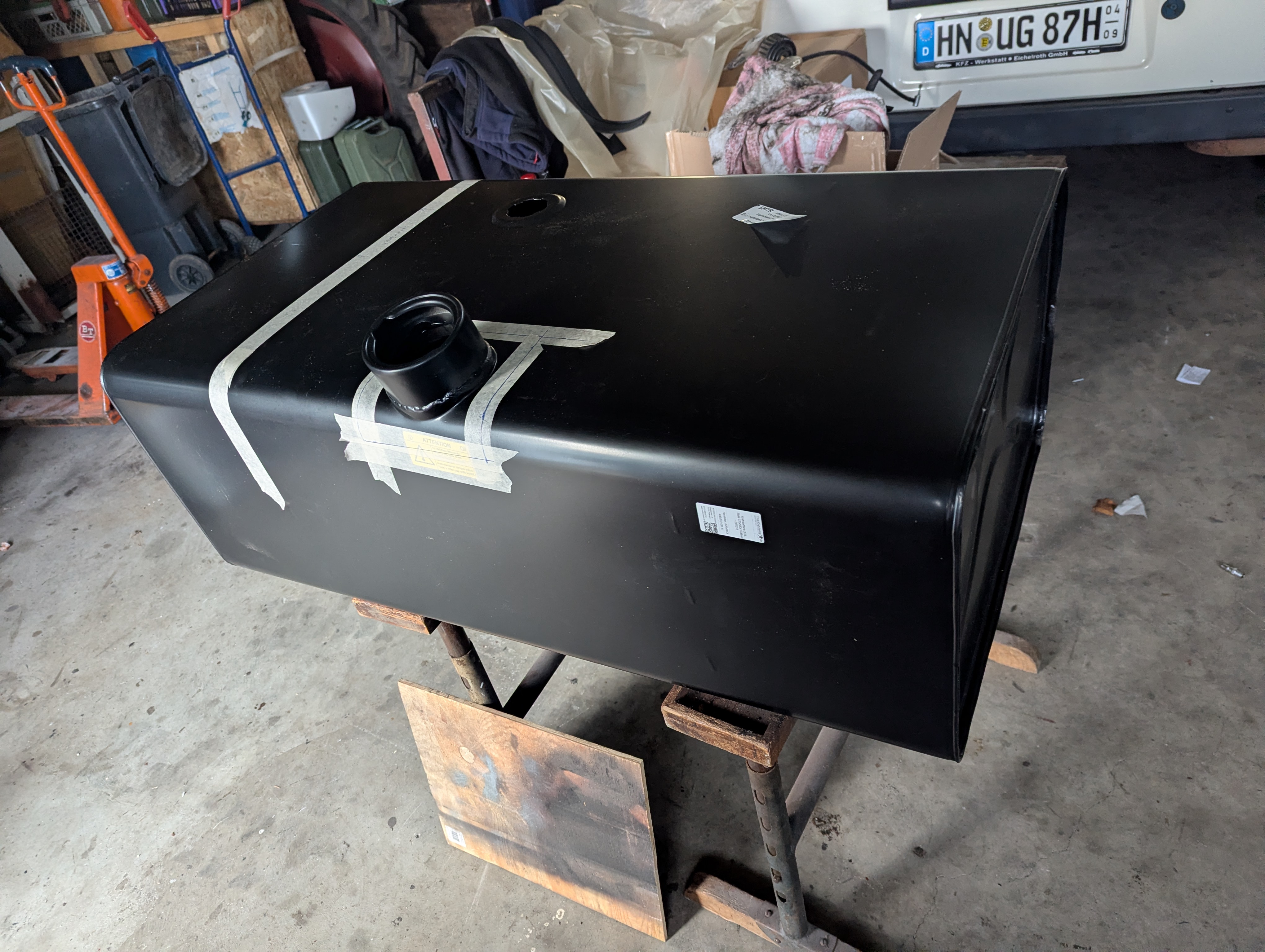 der neue Haupttank